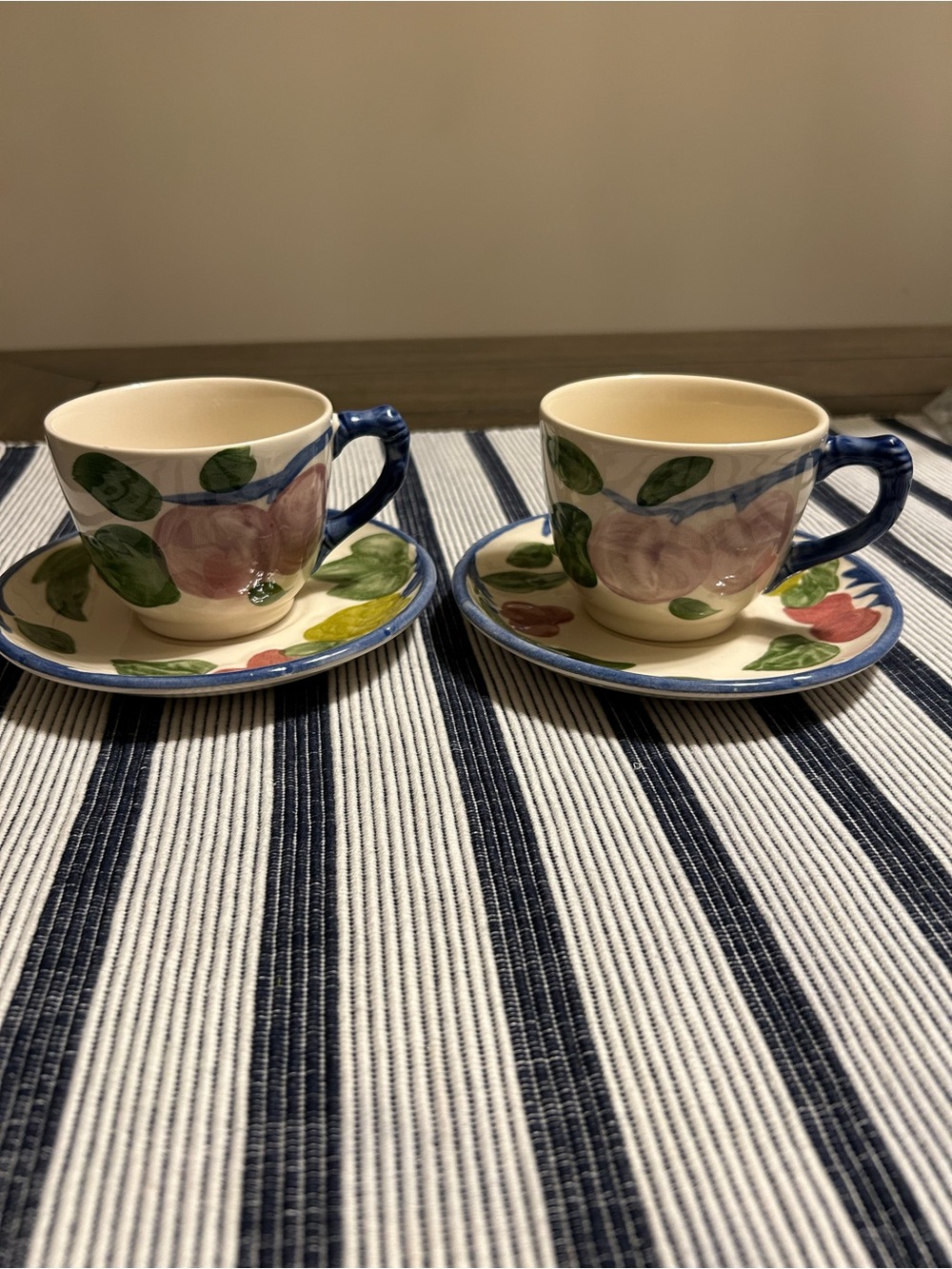 Franciscan Orchard Glade Cup & Saucer Set